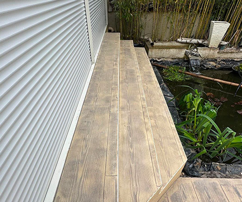 Spécialiste de la pose de béton décoratif et de la création de terrasses à Bois-d'Arcy (78390) en Yvelines 78